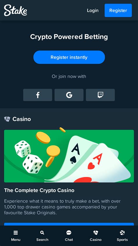 Stake casino app